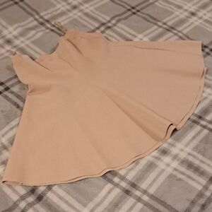 BCBGMaxAzria Tan Mini Skirt